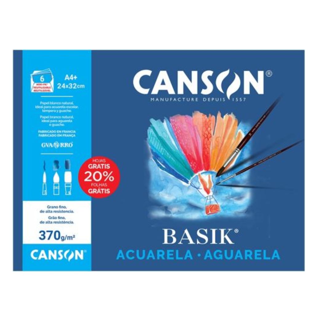 6U DIN A4 LÀMINA AQUAREL·LA