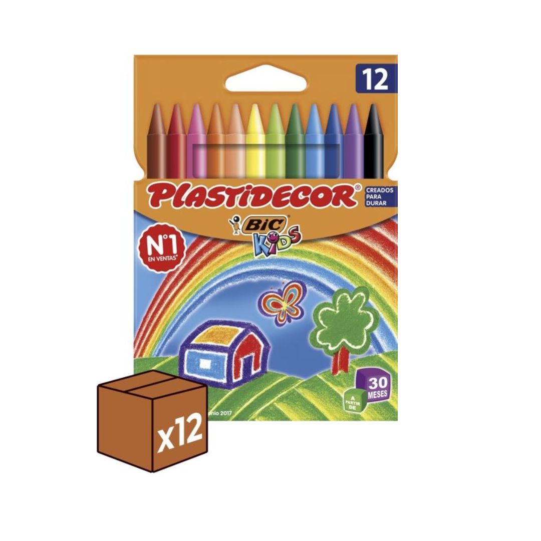 PLASTIDECOR 12 UNITATS