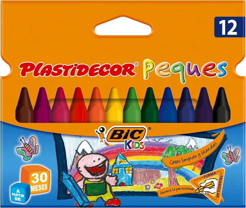 PLASTIDECOR PEQUES 12 UNITATS
